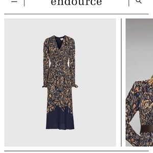 Reiss Multicolor Long Sleeve Dress